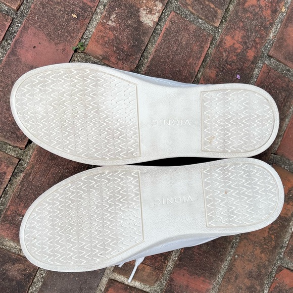 Vionic Oxford Sneakers Womens 8 Medium Winny White Nappa Leather In Box - Picture 5 of 8